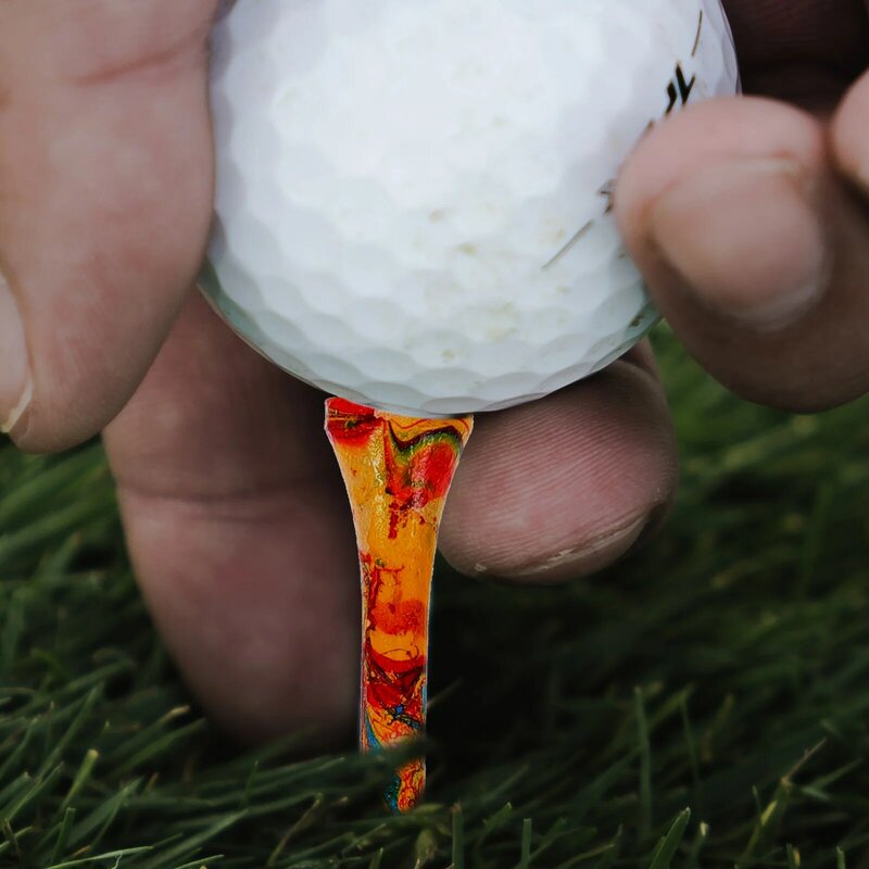 Golf Ball Holder para a prática do treinamento, 7cm, disponível mais forte do que a madeira Tees