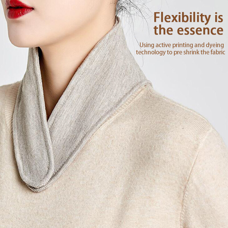 Bufanda de calentamiento de cuello Cervical para hombre y mujer, cuello de Modal, mantiene el calor, accesorios de prevención de frío, bufanda de cuello corta cálida
