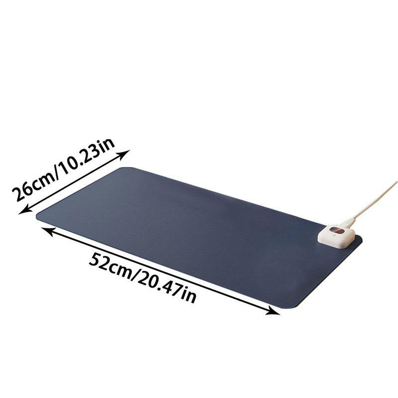 Desk Electric Heating Pad 26x52cm Desktop Heated Mats EU plug Warming Table Mat Mouse Pad Winter Nap Hand Warmer for Home Office