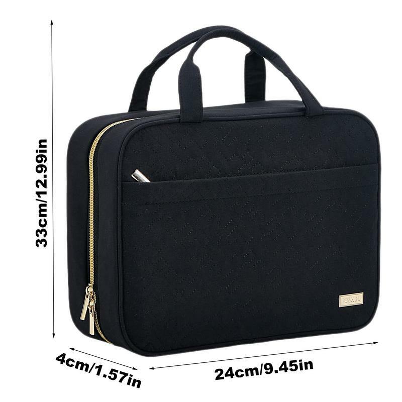 Makeup Bag Toiletry Cosmetic Travel Organizer Makeup Bag Portable Cosmetic Storage Organizer Case For Gym Showers Overnight