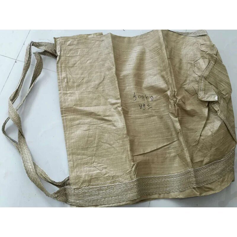 Cor amarela Pp ton Bag, Adequado para Embalagem de Resíduos Industriais, Produto Personalizado, Exportação para a Coréia, 86*86*100cm