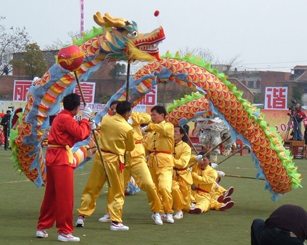 Dança do dragão para crianças, desfile chinês, palco folclórico, 7m adereços, tamanho 5 para 6 jogadores, estudantes, escola, festa de Halloween, Natal