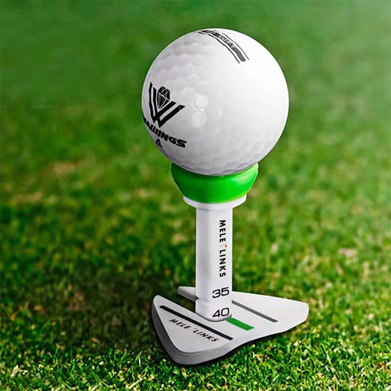 Golf Tee Step Down Ball Holder, Plástico Tees Acessórios, 1Pc
