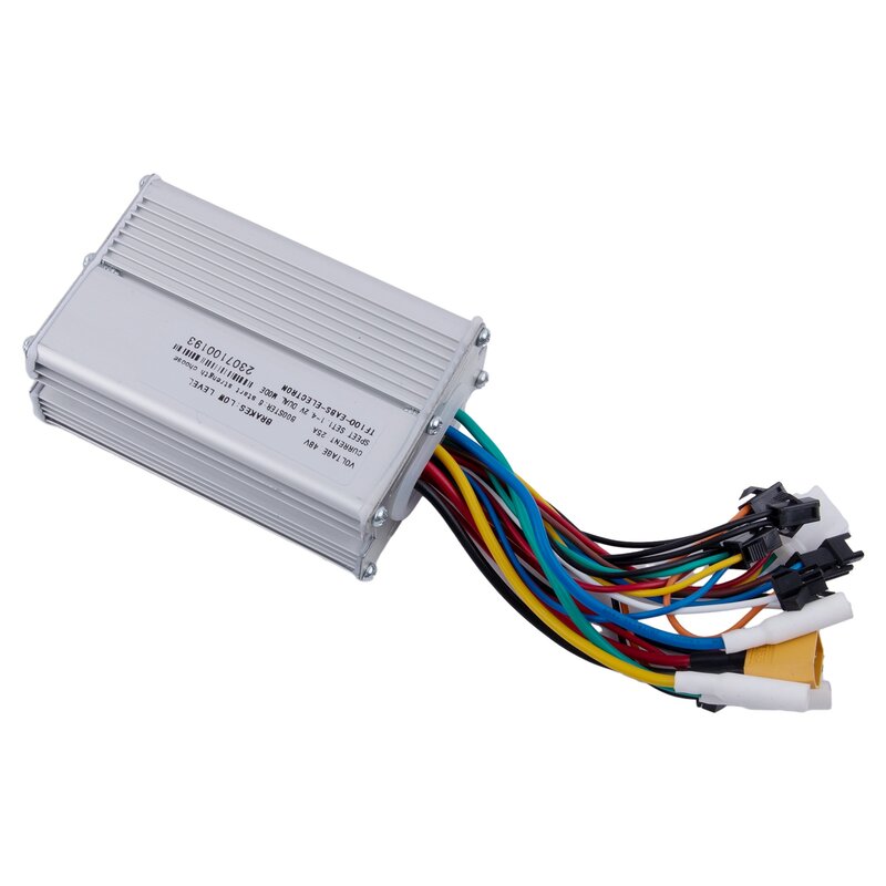 Brushless Motor Controller 6pin Cable Aluminum Alloy Plastic Motor Controller E-Scooter Replacement Part High Quality