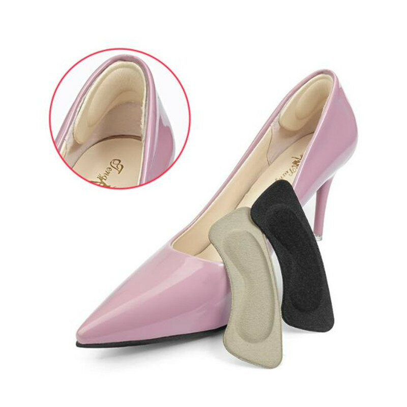 Women Sponge Heel Pads Adhesive Patch for Pain Relief High Heels Shoes Sticker Foot Care Liner Grips Insole Cushion Insert Pad