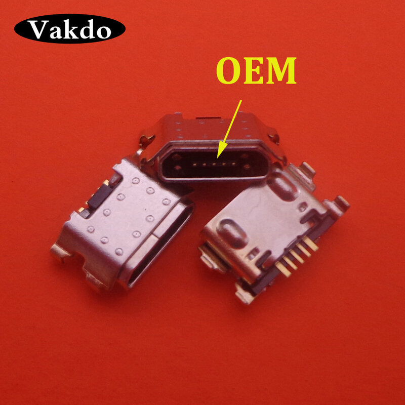 50-100Pc Micro Usb Dock Charging Connector For Samsung Galaxy A01 A015F DS A015V/M01 M015 M015F/A03 Core/A032F Charger Jack Port