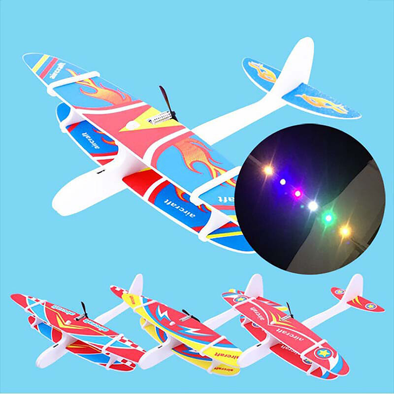 Modelo de avión de juguete para exteriores, condensador de avión eléctrico de espuma caliente, planeador de lanzamiento manual, juguete de espuma inercial