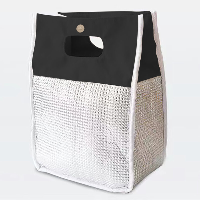 Функциональная дизайнерская сумка для ланча 26 дюймов с буквенным принтом, портативная Изолированная коробка для бенто, сумка-тоут для хранения термопродуктов и пикника