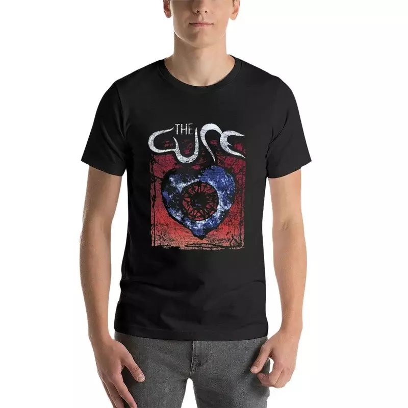 The Cure เสื้อยืดวินเทจ92แขนสั้นเสื้อยืดกีฬาแฟนๆเสื้อยืดผู้ชาย