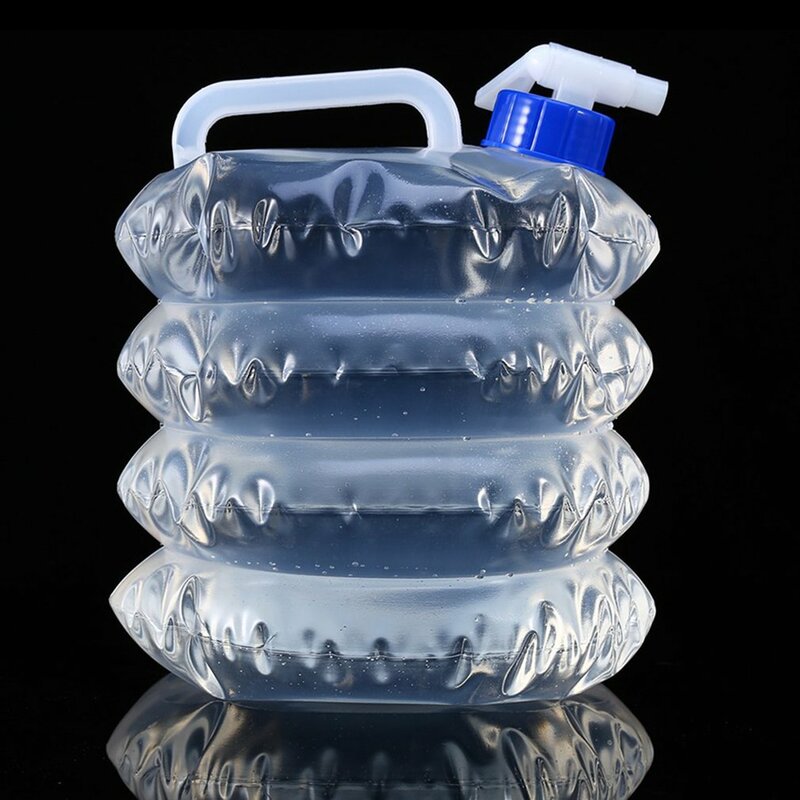 3L 5L 8L 10L 15L Outdoor Inklapbare Opvouwbare Water Tassen Container Camping Wandelen Draagbare Survival Water Opslag Carrier Bag