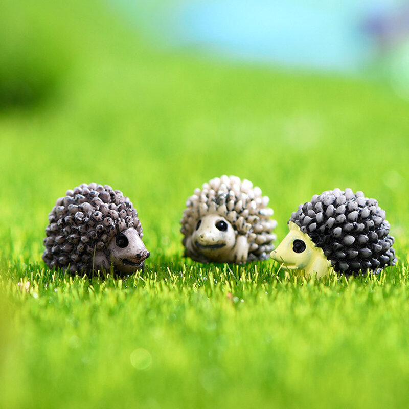 Ornements miniatures en résine de micro paysage de Kasgehog mignon, décorations pour la maison, décoration de jardinage bricolage, animal Kawaii