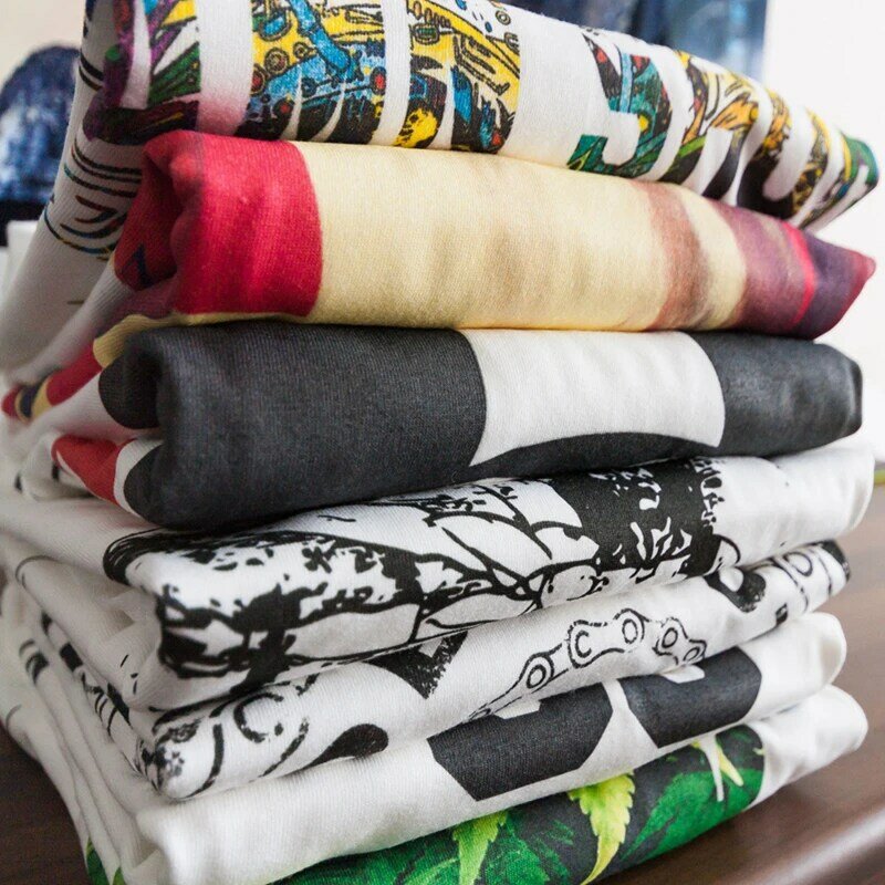 Camiseta con estampado de Fifth Harmony para hombre, ropa de calle de gran tamaño, 100 algodón, manga corta