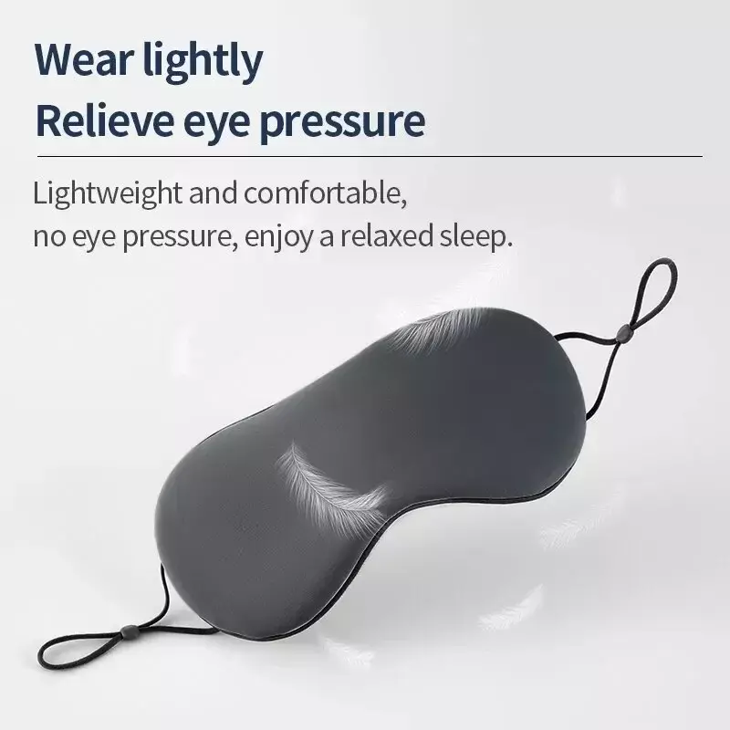 Sleeping Eye Mask Korean Style Ice Silk Warm And Cool Dual Use Adjustable Travel Light Blocking Breathable Eye Mask