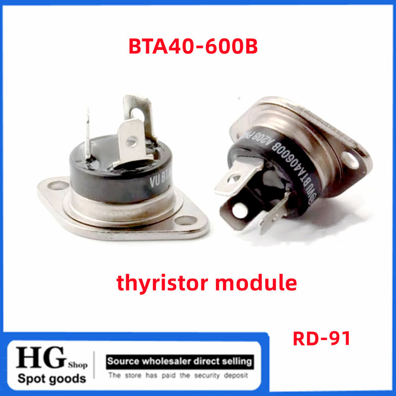 2 Stuks-5 Stks/partij Originele BTA40-600B B BTA40-700B BTA40-800B RD-91 Thyristor 40a 600V 700V 800V Thyristor Module