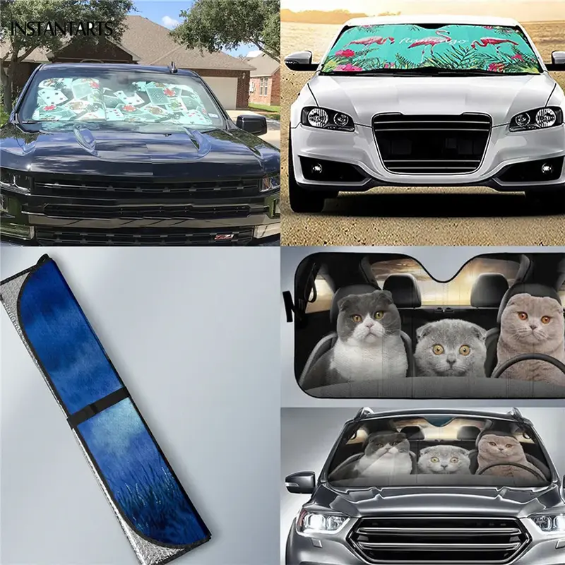 Universal pára-sóis refletor anti protetor UV, Evil Eyes Custom Car pára-sol, Auto Sun Shade, venda quente, verão, 2022