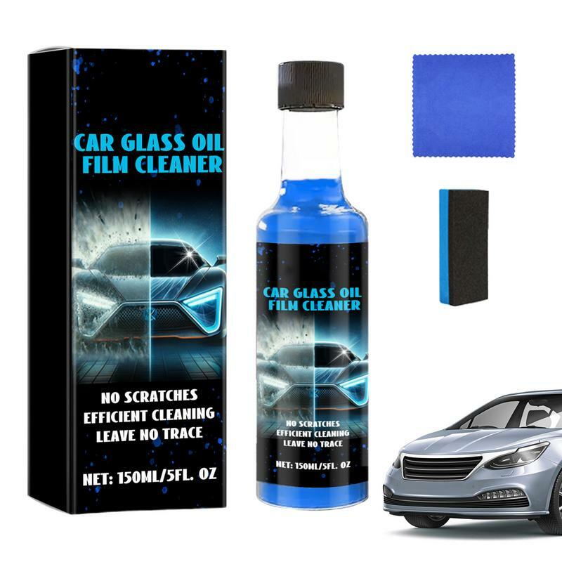 Removedor de aceite de vidrio para coche, agente de revestimiento de película de vidrio automático, limpiador de vidrio para parabrisas automático, 150ml, 150ml