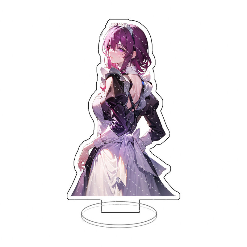 Game Honkai Star Rail Figures March 7th Dan Heng Cosplay Acrylic Big Stand Model Plate Desk Decor Standing Sign Teens Toys