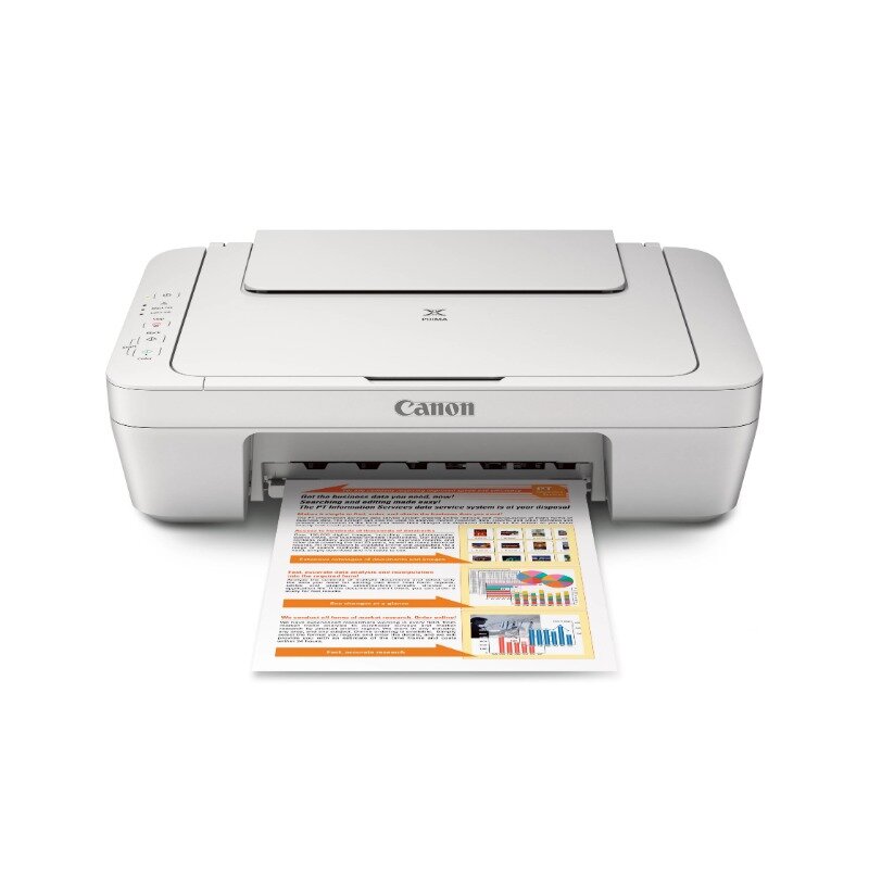 Office PIXMA MG2522 stampante a getto d'inchiostro a colori All-in-One cablata [cavo USB incluso], bianco