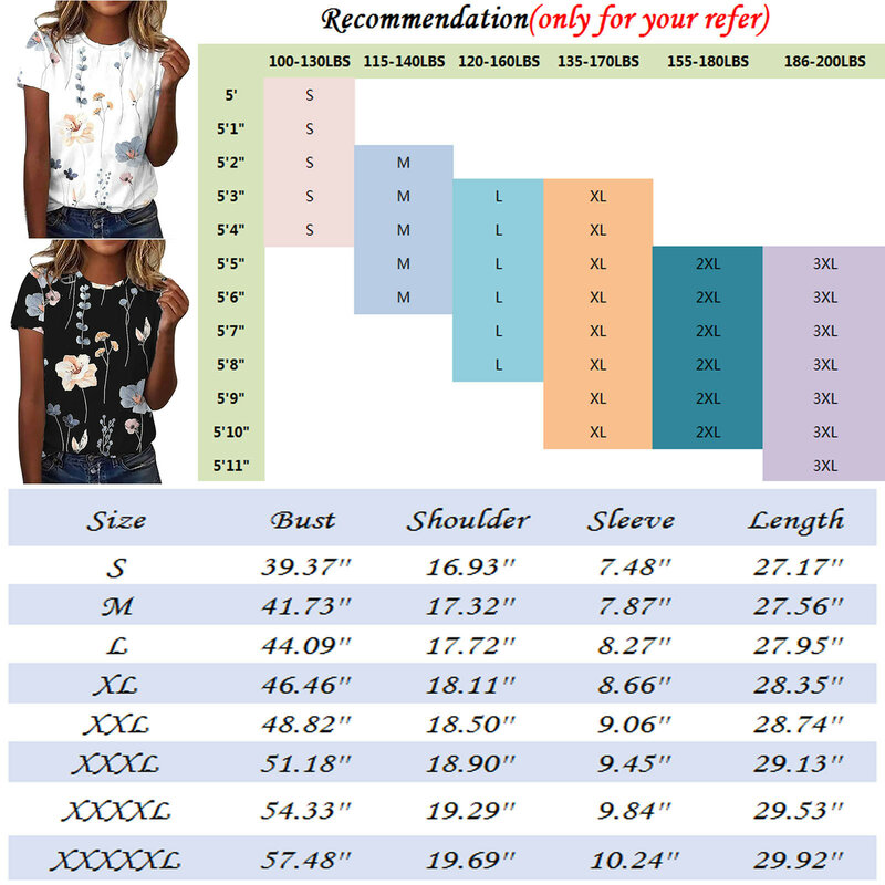 Top Mujer Women'S Fashion Casual Short Sleeve Printed Round Neck Loose Pullover Top Ropa De Mujer майка женская футболка женский