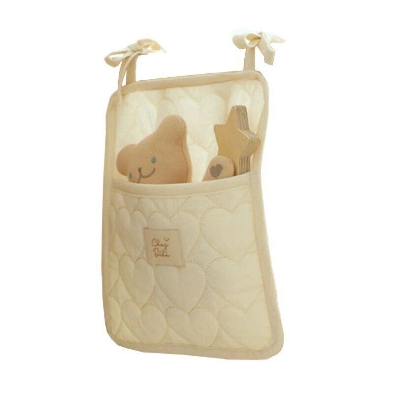 Bebê berço organizador saco de cabeceira saco de fraldas produto do bebê saco de armazenamento berço cama