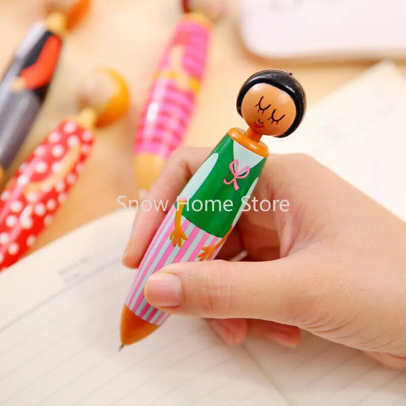 Forniture di cancelleria per ufficio scolastico con penna grossa per ragazza carina