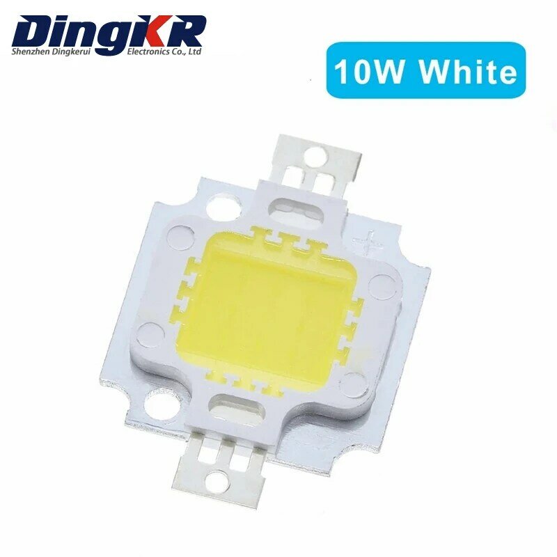 10 sztuk/partia 10W żarówka LED Chip 10w led 900lm ciepłe białe światło białe wysokiej mocy 20 * 48mli Chip dla lampy powodzi