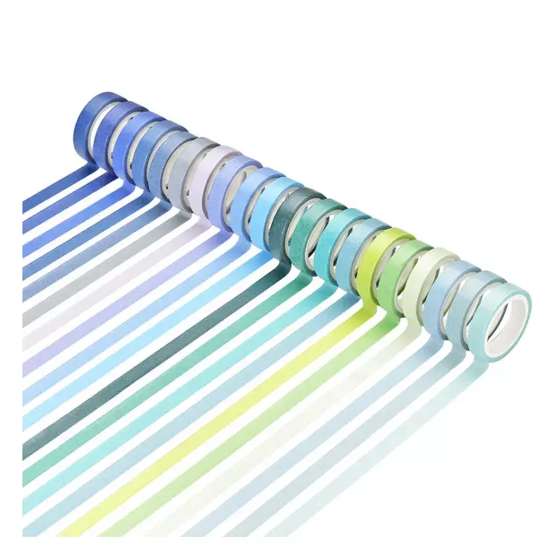 Customized productGF Popular 60 Colors Gifts Decoration Colorful Washi Tape Set,Craft Scrapbook Custom Decorative Ma