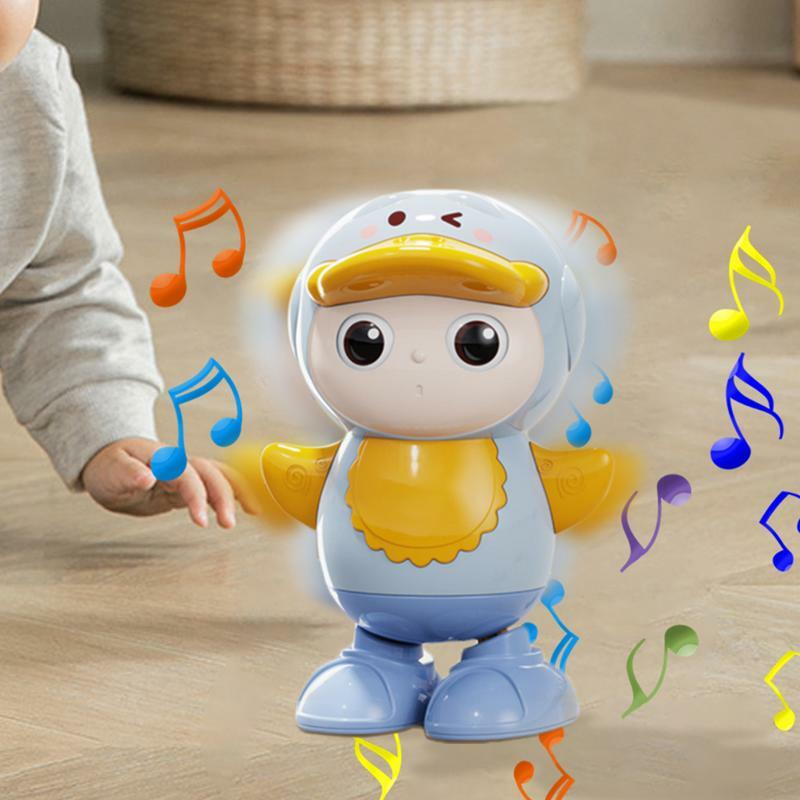 Cute Singing Duck Brinquedos educativos para crianças, brinquedos criativos para crianças, aprendizagem pré-escolar, 60 músicas