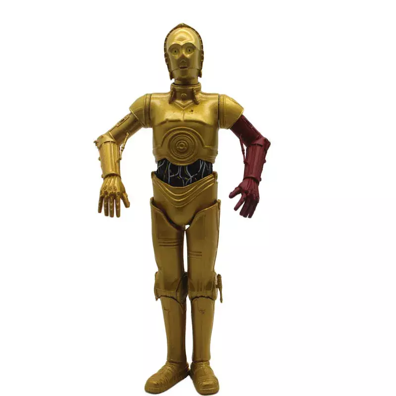Figura de acción de Star Wars C3po, Robot de oro, figura de C-3PO para Fans, regalo de vacaciones, T30