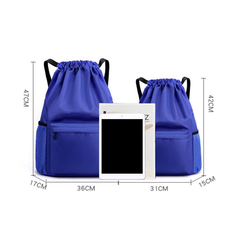 Leve seco separação molhada Drawstring Bag, armazenamento classificado, grande capacidade, conforto Drawstring Bag