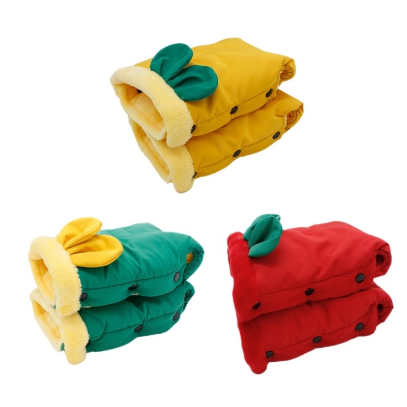 Verstelbare handwarmer Zachte en comfortabele handschoenen voor alle kinderwagenmodellen