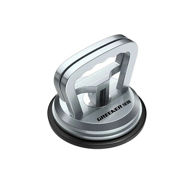 Grenpro-アルミニウム合金ガラスサクションカップ,ダブルカップ,3爪,強力な床掃除ツール