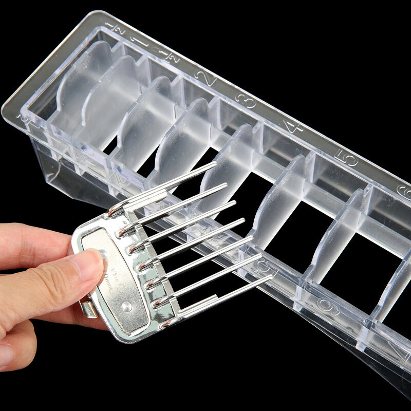 Универсальный прямоугольный пластиковый футляр для хранения расчесок Парикмахерская электрическая машинка для стрижки волос органайзер для волос контейнер коробка