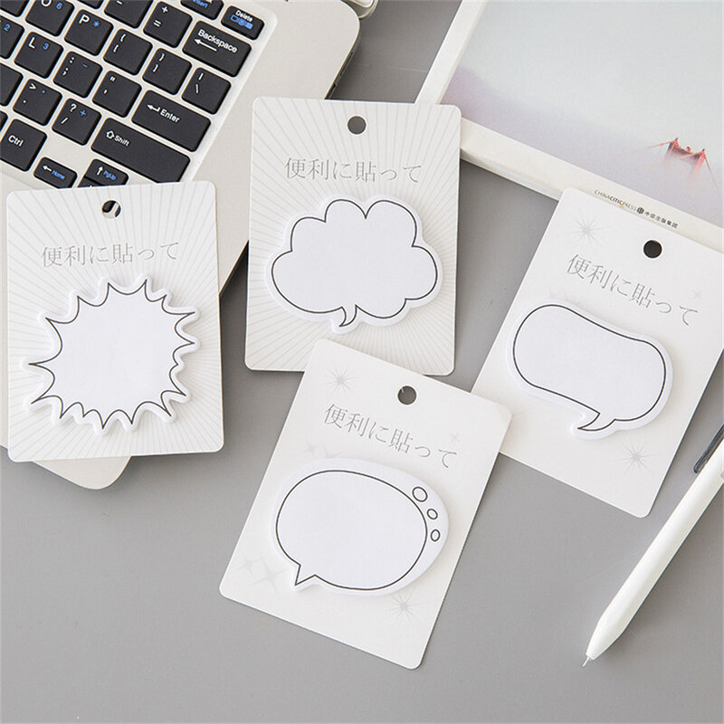 30pcs/set Creative Sticky Notes School Office Memo Pad Message Notes Stationary
