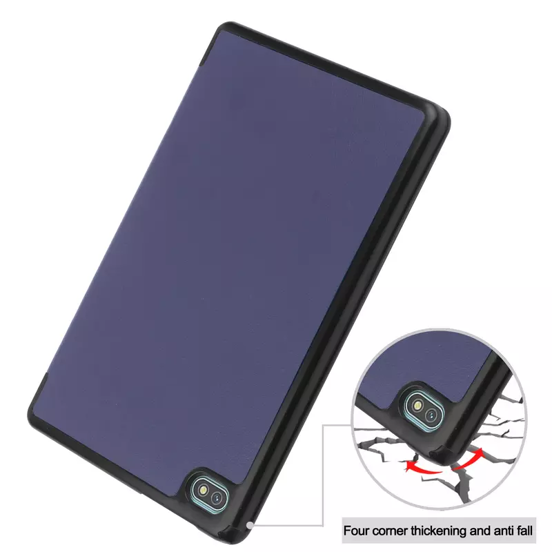 Per Blaupunkt BP T6110X custodia Tablet PC da 10.1 pollici supporto sottile pieghevole copertura magnetica solida con funzione di riattivazione automatica