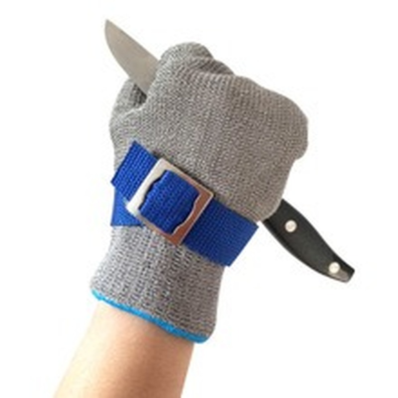 Cut Resistant Gloves Safety Anti Cut Gloves Cut Proof Stab Resistant Stainless Steel Wire Metal Cut Meat Vegetable Kitchen Glove