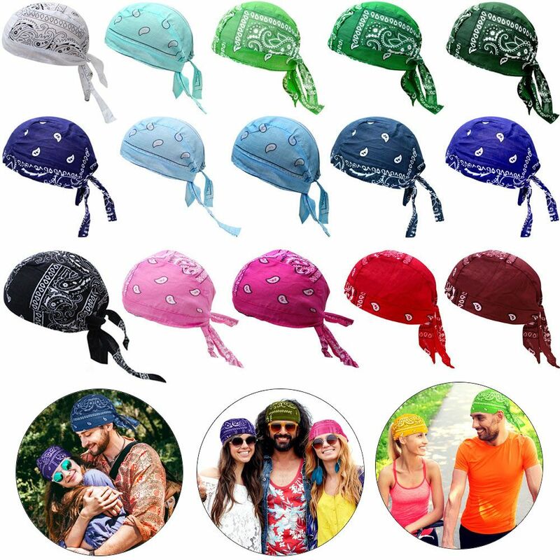 2021ใหม่ผ้าฝ้ายหมวกโจรสลัดปรับมะเร็ง Chemo หมวกผู้หญิงผู้ชายกีฬากลางแจ้งผ้าพันคอ Headscarf