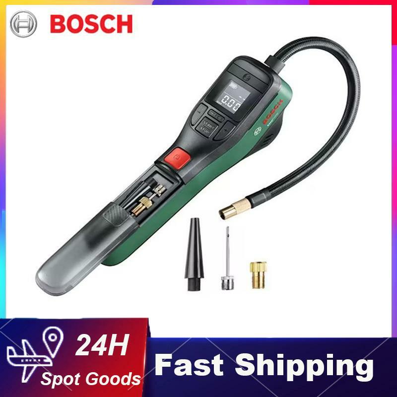 Bosch-easypumb مضخة هواء محمولة لاسلكية للدراجات ، إطارات الدراجات النارية ، الكرات ، ضاغط صغير منزلي ، نافخ إطارات السيارات