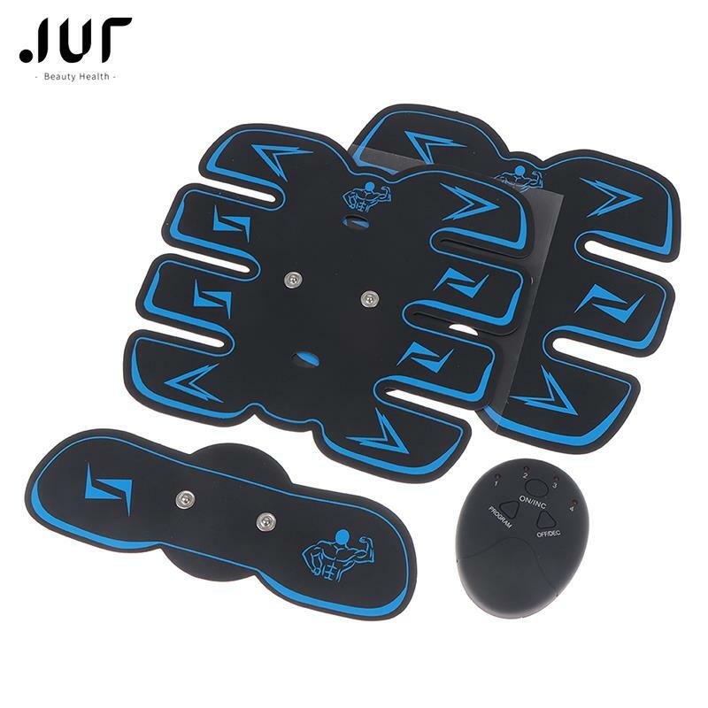 EMS Muscle Stimulator Trainer Smart Fitness Abdominal Training Electric Body Weight Loss Slimming Device