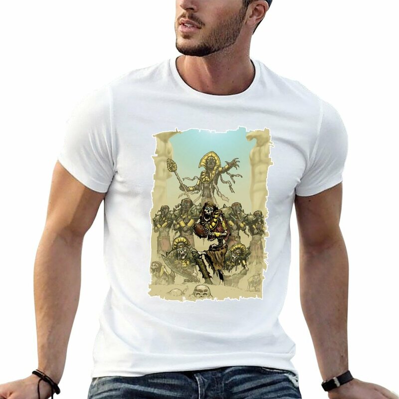 New Entry on the Khemri field t-shirt sweat shirt animal print shirt per ragazzi abbigliamento estetico magliette divertenti da uomo