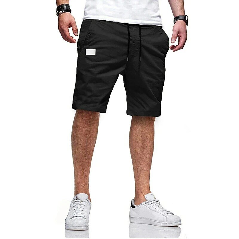 New Men's Fashion Hip Hop Shorts Summer Cotton Casual Capris Running Sports Shorts Street Pants High Quality Straight Leg Pants