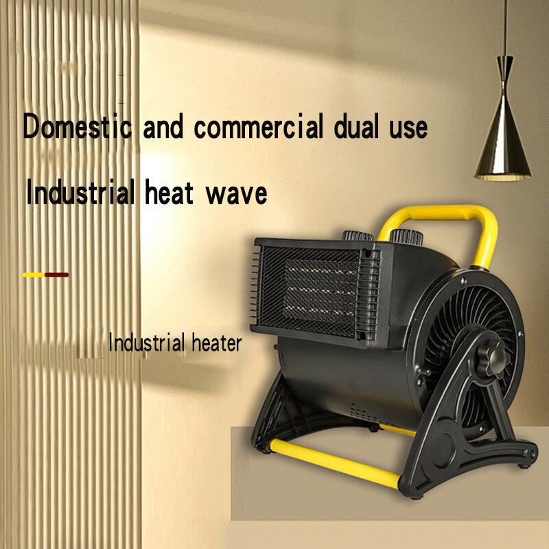 Aquecedor de ar aquecedor industrial ventilador de ar quente aquecedor elétrico banheiro de alta potência de refrigeração e aquecimento sala de estar escritório comercial