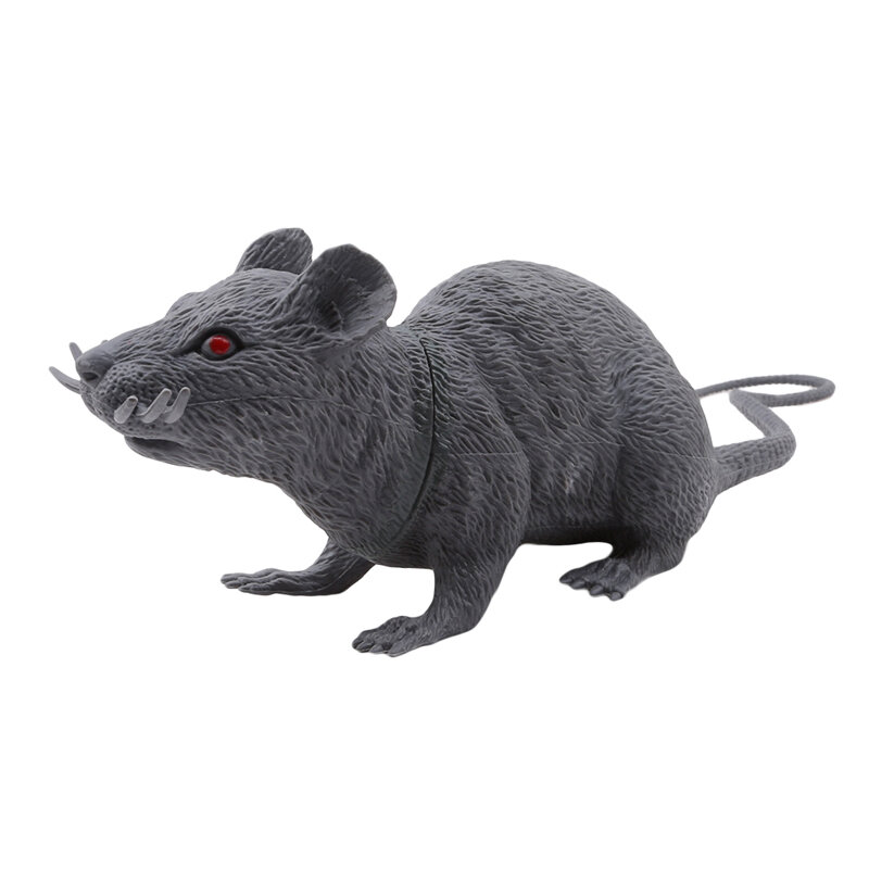 Simulation Mouse Funny Tricky Joke Fake Lifelike Mouse Model Prop Halloween Gift Toy Party Decor Kids Novelty & Gag Toys 2023