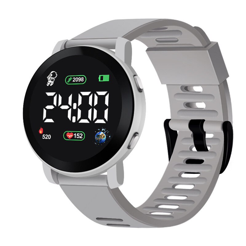 Cyfrowy zegarek dla dzieci dla chłopców dziewcząt zegar elektroniczny zegarek na rękę LED moda wodoodporny sport Student dziecko proste zegarki