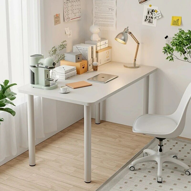 Table de bureau en bois pour étudiants, bureau moderne simple, apprentissage, table à vent