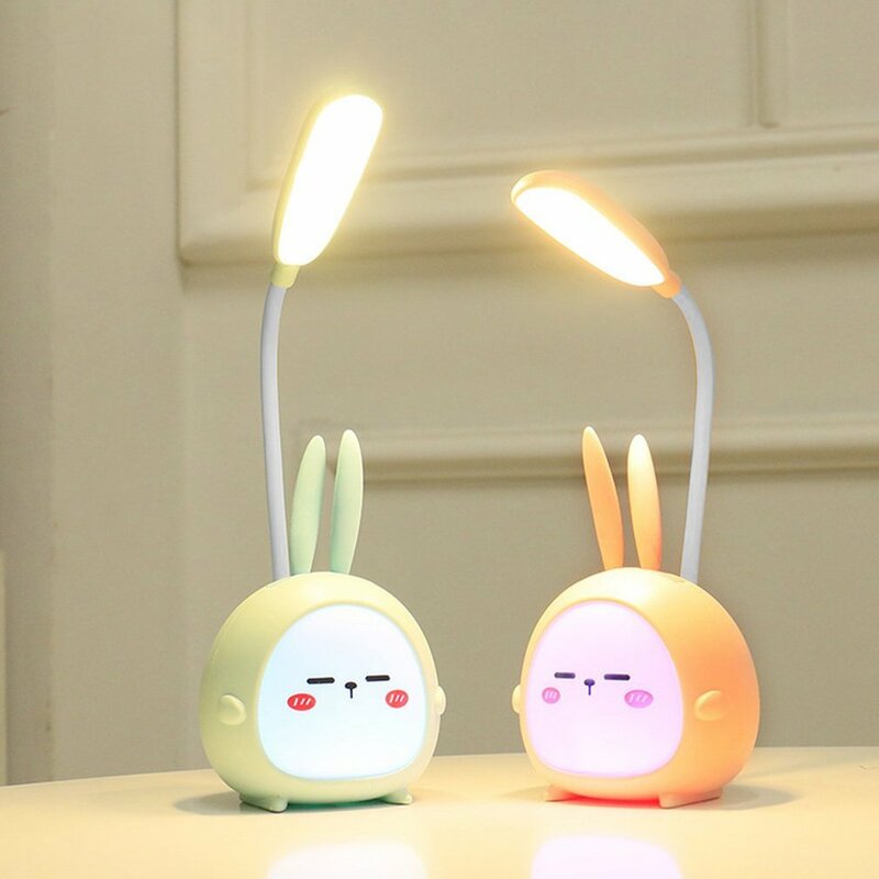 Cute Animal LED Night Light, 3 Moldes, Luz ambiente para casa, Decoração do quarto de crianças, Natal Gypsophila, USB Fairy Lights