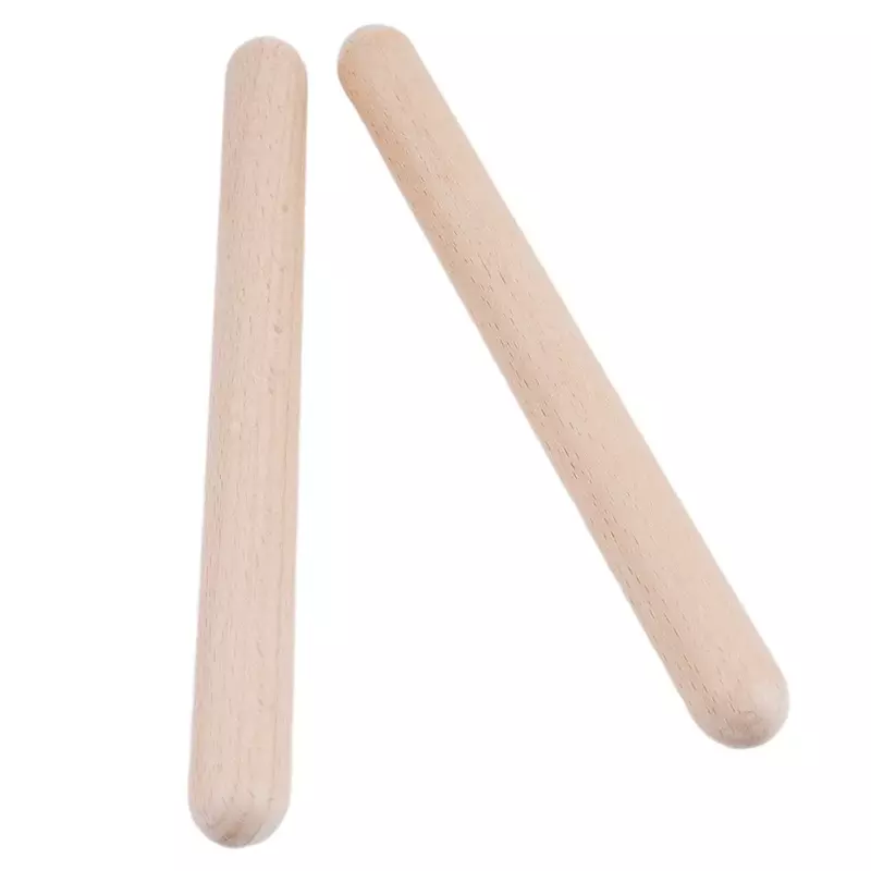Прочные деревянные барабанные палочки, деревянные барабанные палочки для обучения, натуральные деревянные Ударные Палочки, деревянные палочки