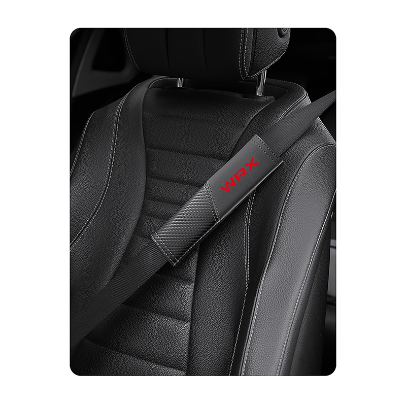 Car Seat Belt Cover para Subaru WRX, Shoulder Pad Acessórios Interiores, 1Pc