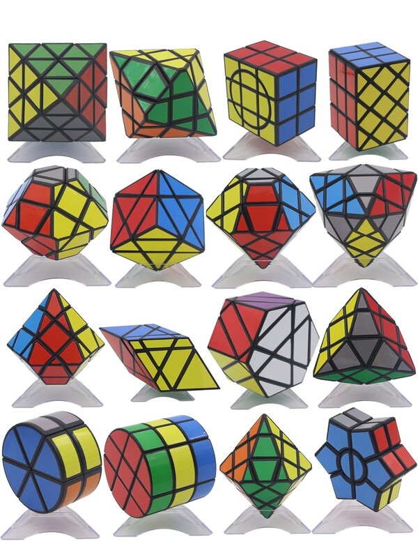 DianSheng-Strange Shape Magic Cube, Fidget Speed Cubo, Blade Shield Puzzle, Finger Spinner, 2x2, 6x6, 8x8, 3x3, 4x4