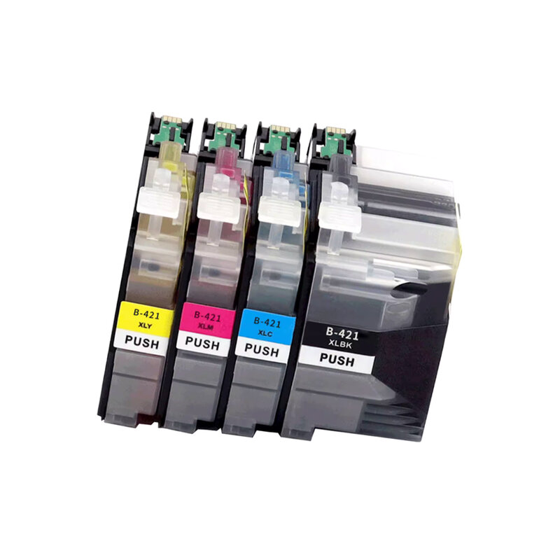 LC421XL LC421 LC 421 Cartridge tinta kompatibel untuk saudara DCP-J1050DW MFC-J1010DW printer DCP-J1140DW
